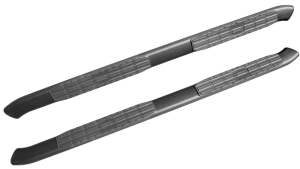 Ford F-150 Side Steps - Fishbone Offroad - 5 Inch Oval - Black Textured - `15-`23 Ford F-150 Side Steps - Fishbone Offroad - 5 Inch Oval - Black Textured - `15-`23